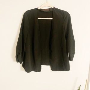 Cute and trendy black blazer jacket